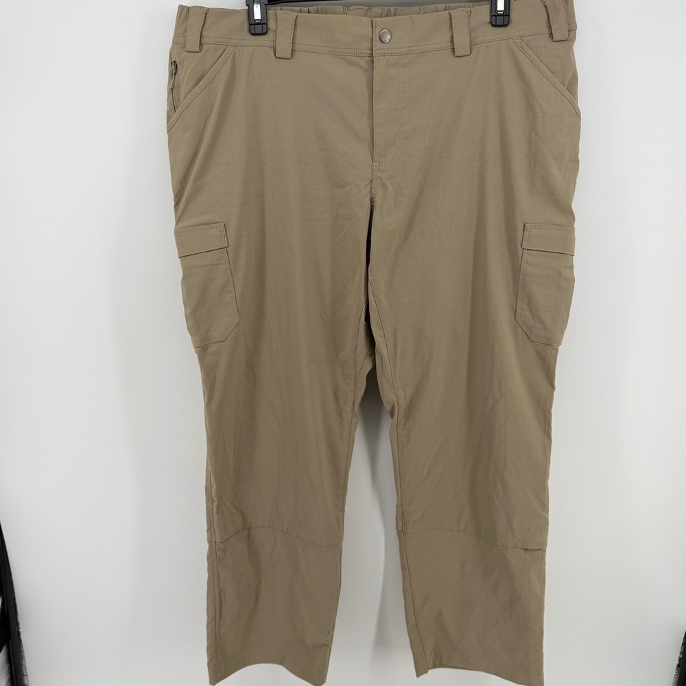 Duluth Trading Dry on the Fly Cargo Pants Womens Plus 22W NWT Khaki